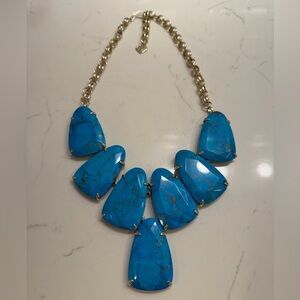 Kendra Scott Turquoise Harlow Necklace